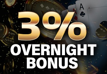 3% Overnight Bonus